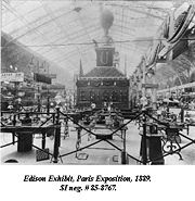 Thomas Edison à l'Exposition universelle de Paris de 1889